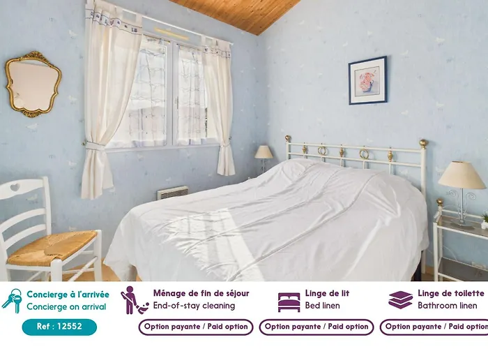 Maison Pour 4 Avec Jardin Et Veranda * La Chaize-Giraud